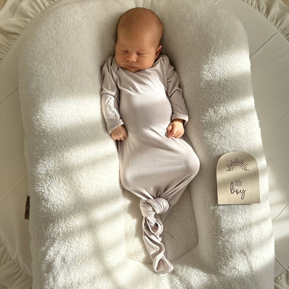 Mitwachsendes Knotenkleid - Sand Dune