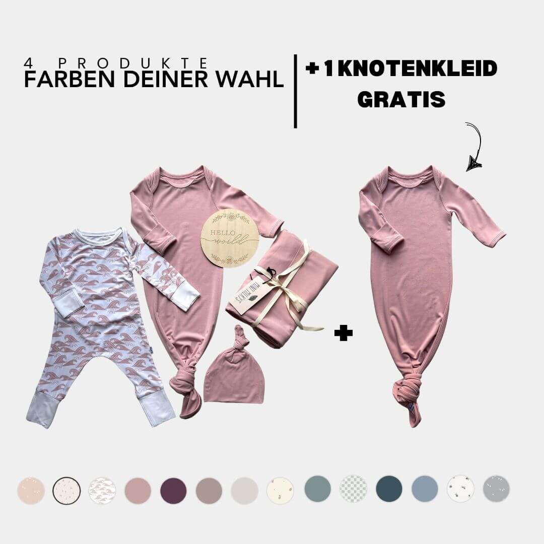 Mitwachsendes Baby Willkommens-Set