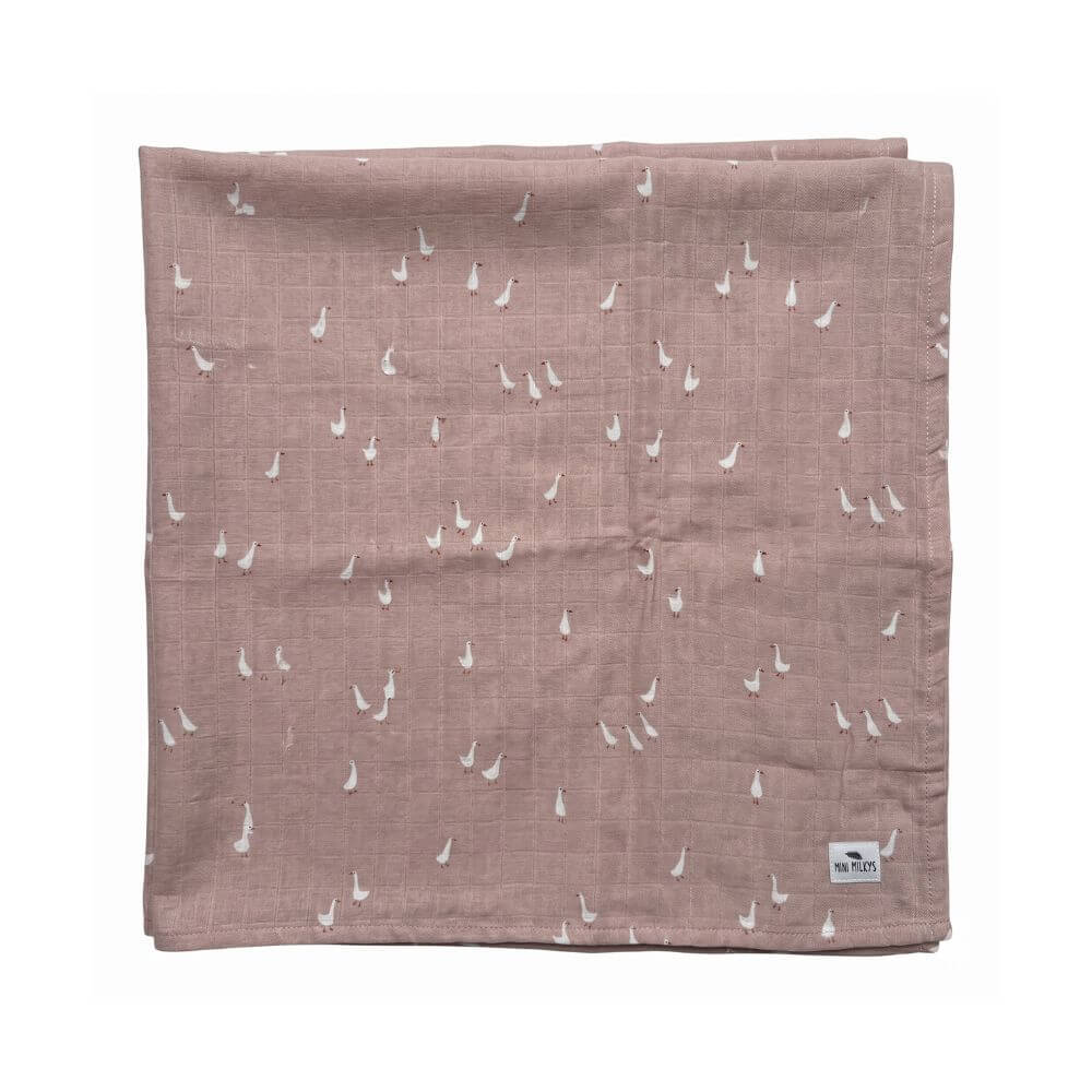 Musselintuch - Blush Goose