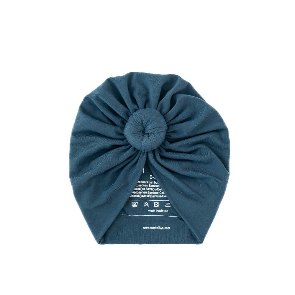 Turbanmütze - Petrol