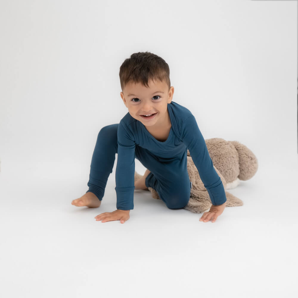 Mitwachsender Einteiler - Petrol