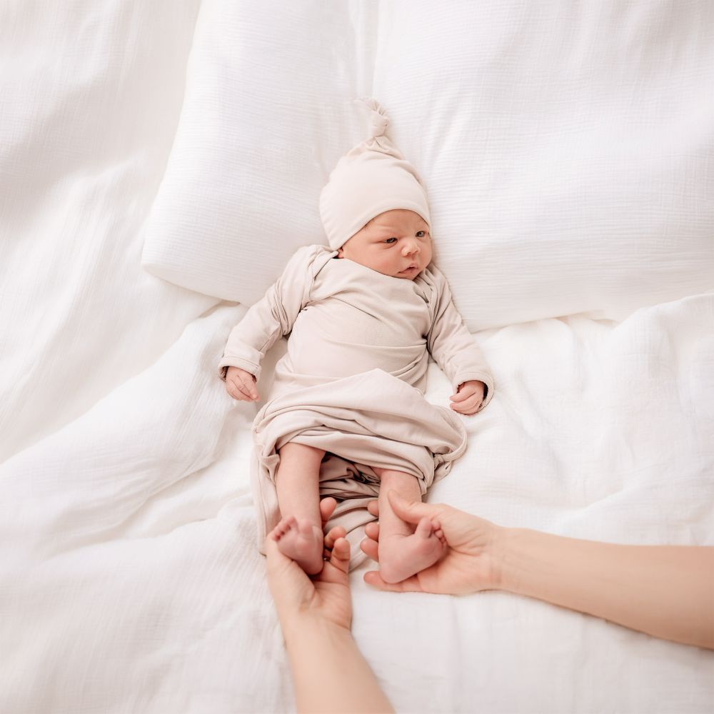 Weiche Babykleidung Knotenkleid | MINI MILKYS