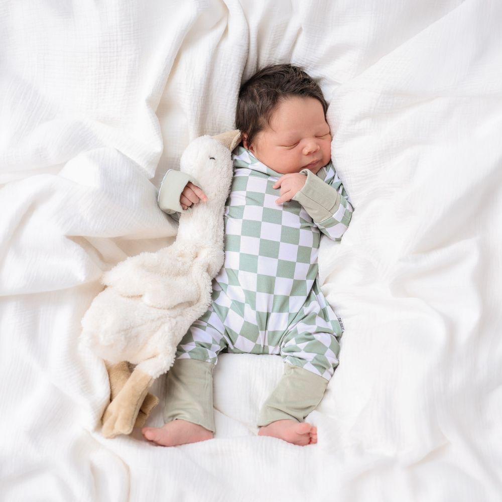Mitwachsender Baby Strampler | MINI MILKYS